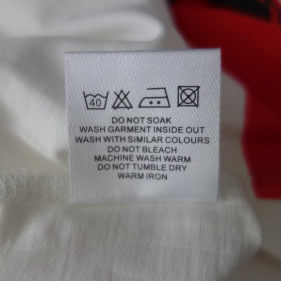 GIVENCHY PARIS Size XXL White T-Shirt 100% Cotton - Picture 9 of 9